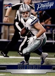 2019 Panini Prestige Base Set Cole Beasley #34 card