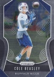 2019 Panini Prizm Base Set Cole Beasley #2 card