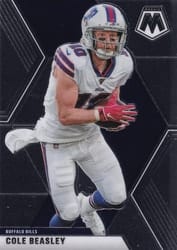 2020 Panini Mosaic Base Set Cole Beasley #29 card