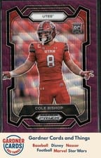 2024 Panini Prizm Draft Picks Base Set Cole Bishop #179 card