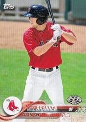 2018 Topps Pro Debut Base Set Cole Brannen #143 card