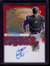 2024 Panini Prospect Edition Future Legends Signatures Cole Carrigg #25 card