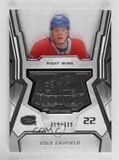 2021-22 SPx Finite Rookies Cole Caufield #F-2 card