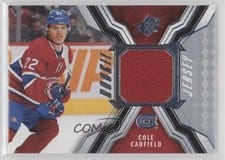 2021-22 SPx Rookie Jersey Cole Caufield #RJ-CC card