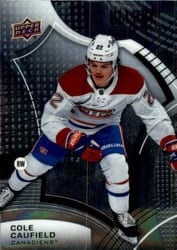 2021-22 Upper Deck Allure Base Set Cole Caufield #101 card