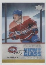 2021-22 Upper Deck Credentials View from the Glass Rookies Cole Caufield #VG-12 card