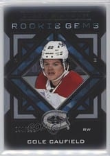 2021 Upper Deck Black Diamond Rookie Gems Cole Caufield #RG-CC card