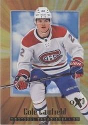 2023-24 SkyBox E-X 2000 Base Set Cole Caufield #85 card