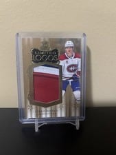 2023-24 Upper Deck The Cup Limited Logos - Patch Cole Caufield #LL-CC card