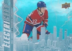 2024-25 Upper Deck ElectriCITY Cole Caufield #EC-30 card