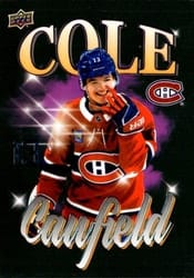 2025-26 Upper Deck Bootlegs Cole Caufield #BL-4 card