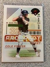 2024 Panini Prospect Edition Base Set Cole Foster #94 card