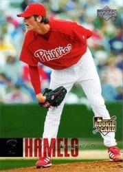 2006 Upper Deck Base Set Cole Hamels #946 card