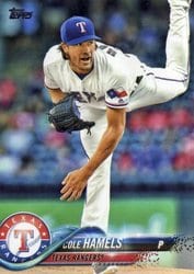 2018 Topps Base Set Cole Hamels #371 card