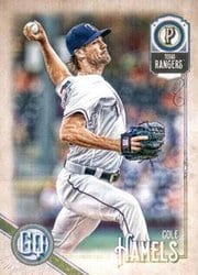 2018 Topps Gypsy Queen Base Set Cole Hamels #64 card