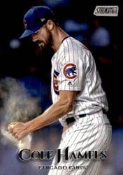 2019 Stadium Club Base Set Cole Hamels #55 card