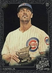 2019 Topps Allen & Ginter X Base Set Cole Hamels #233 card