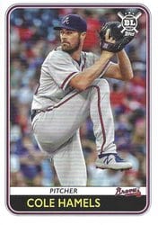 2020 Topps Big League Base Set Cole Hamels #21 card