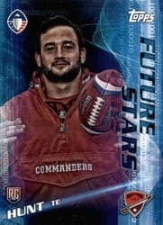 2019 Topps AAF Future Stars Cole Hunt #FS-21 card