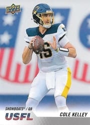 2023 Upper Deck USFL Base Set Cole Kelley #5 card