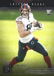 2020 Panini Chronicles Panini Cole Kmet #PA-27 card