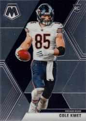2020 Panini Mosaic Base Set Cole Kmet #218 card