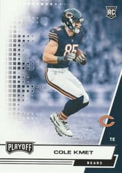 2020 Panini Playoff Base Set Cole Kmet #230 card