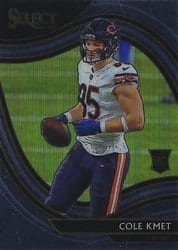 2020 Panini Select Base Set Cole Kmet #374 card