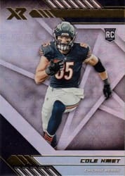 2020 Panini XR Base Set Cole Kmet #130 card