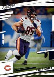 2022 Panini Prestige Base Set Cole Kmet #51 card