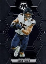 2023 Panini Mosaic Base Set Cole Kmet #35 card