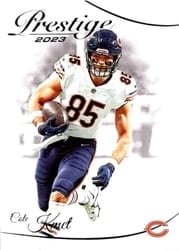 2023 Panini Prestige Base Set Cole Kmet #49 card