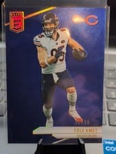 2024 Donruss Elite Base Set Cole Kmet #85 card