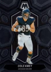 2024 Panini Mosaic Base Set Cole Kmet #40 card