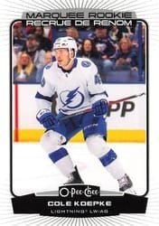 2022-23 O-Pee-Chee Base Set Cole Koepke #582 card