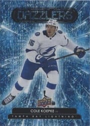 2022-23 Upper Deck Dazzlers Cole Koepke #DZ-66 card