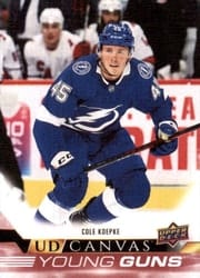 2022-23 Upper Deck UD Canvas Cole Koepke #C234 card
