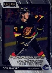 2023-24 O-Pee-Chee Platinum Base Set Cole McWard #285 card