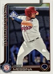 2025 Topps Pro Debut Base Set Cole Messina #PD-176 card