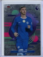 2026 Topps Finest Premier League Cole Palmer #136 card