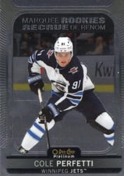 2021-22 O-Pee-Chee Platinum Base Set Cole Perfetti #290 card