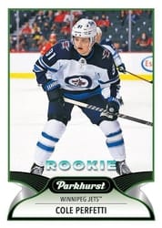 2021-22 Parkhurst Base Set Cole Perfetti #288 card