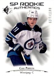 2021-22 SP Base Set Cole Perfetti #116 card