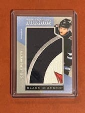 2021-22 Upper Deck Black Diamond Rookie Team Logo Jumbo Puzzle Patches Cole Perfetti #RTL-CP card