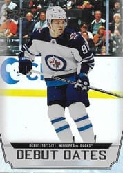 2022-23 Upper Deck Debut Dates Cole Perfetti #DD-14 card