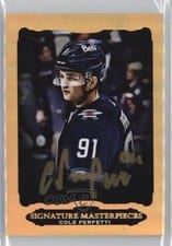 2022-23 Upper Deck Ultimate Collection Signature Masterpieces Cole Perfetti #USM-CP card