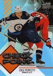 2024-25 Upper Deck Checkpoint Cole Perfetti #CP-6 card