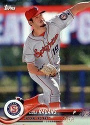 2018 Topps Pro Debut Base Set Cole Ragans #160 card