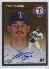 2023 Topps Chrome Platinum Anniversary Autographs Cole Ragans #CPA-CRA card