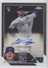 2023 Topps Chrome Update Autograph Cole Ragans #AC-CRA card